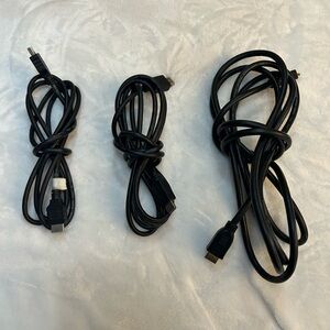 Black HDMI Cables Set